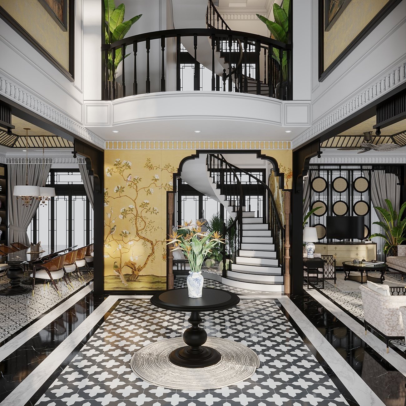 Phong cách nội thất Indochine